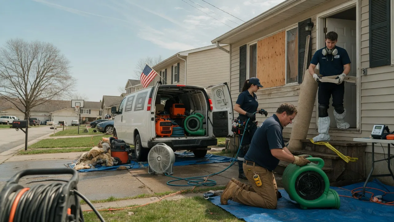 Water Damage Restoration in Nabb, IN near me